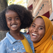 Mother and daughter