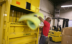 Business materials recycling