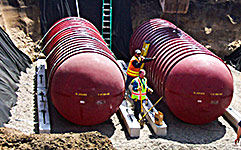 Underground tanks
