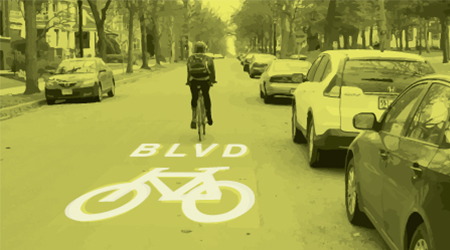 Bike boulevard image