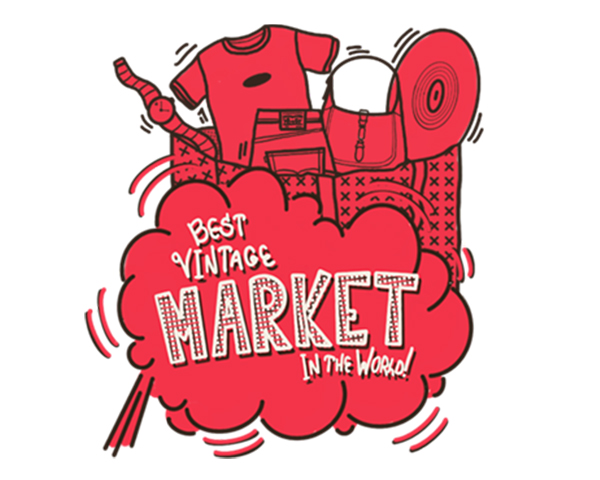 best vintage market in the world logo