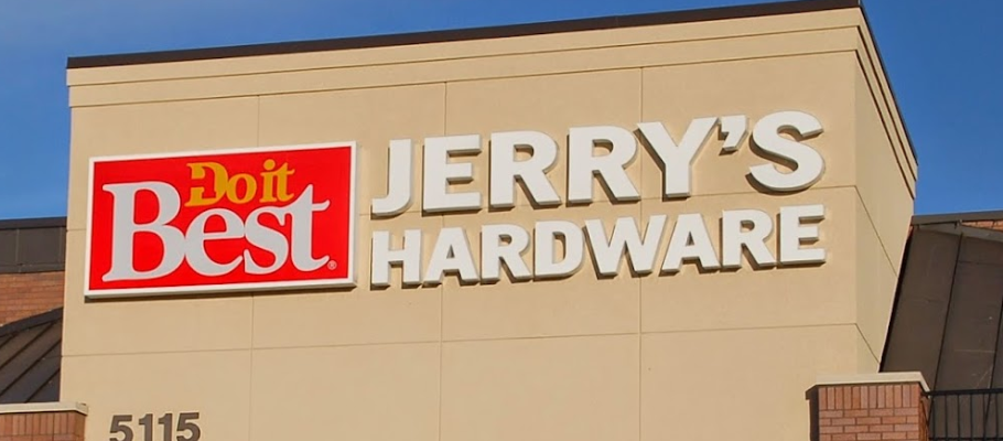 Jerry's hardware storefront