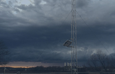 Hennepin County mesonet weather monitoring station