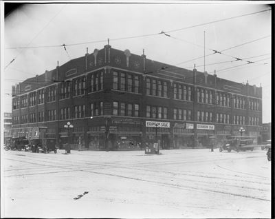 Historic photograph of the Coliseum building