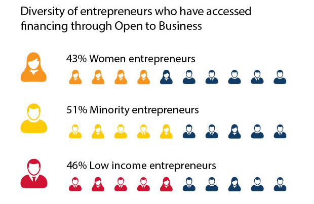 graphic on minority entrepreneur owners
