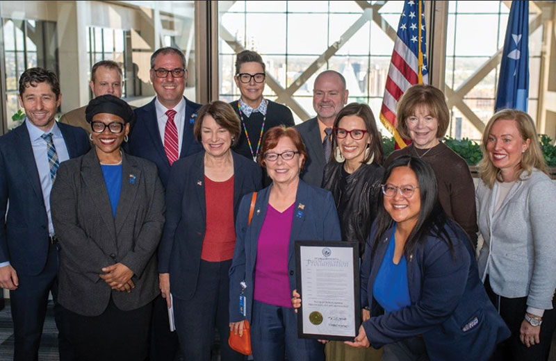 group photo instead the government center