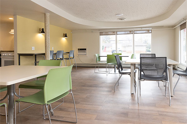 Metro Inn Hotel dining and kitchen space