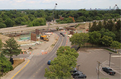 west broadway bridge construction